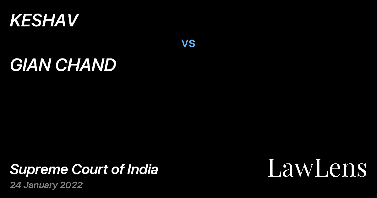 Preview image for KESHAV vs. GIAN CHAND