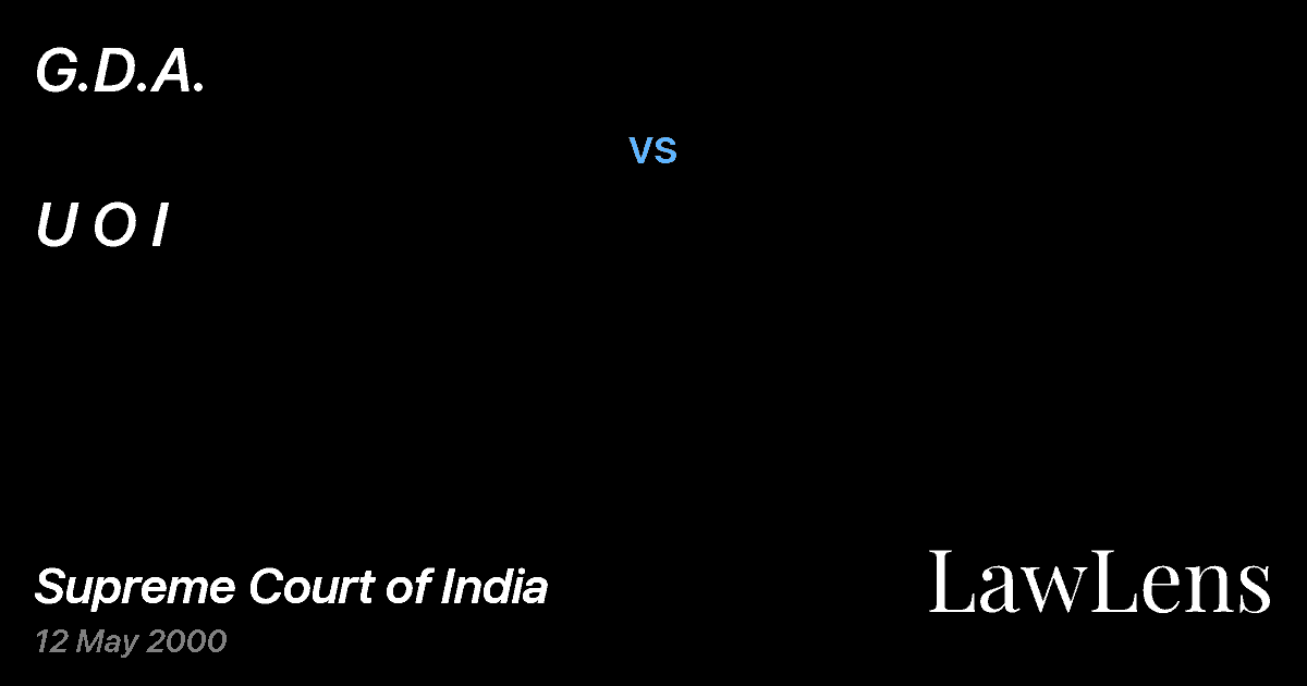 Preview image for G.D.A. vs. U O I