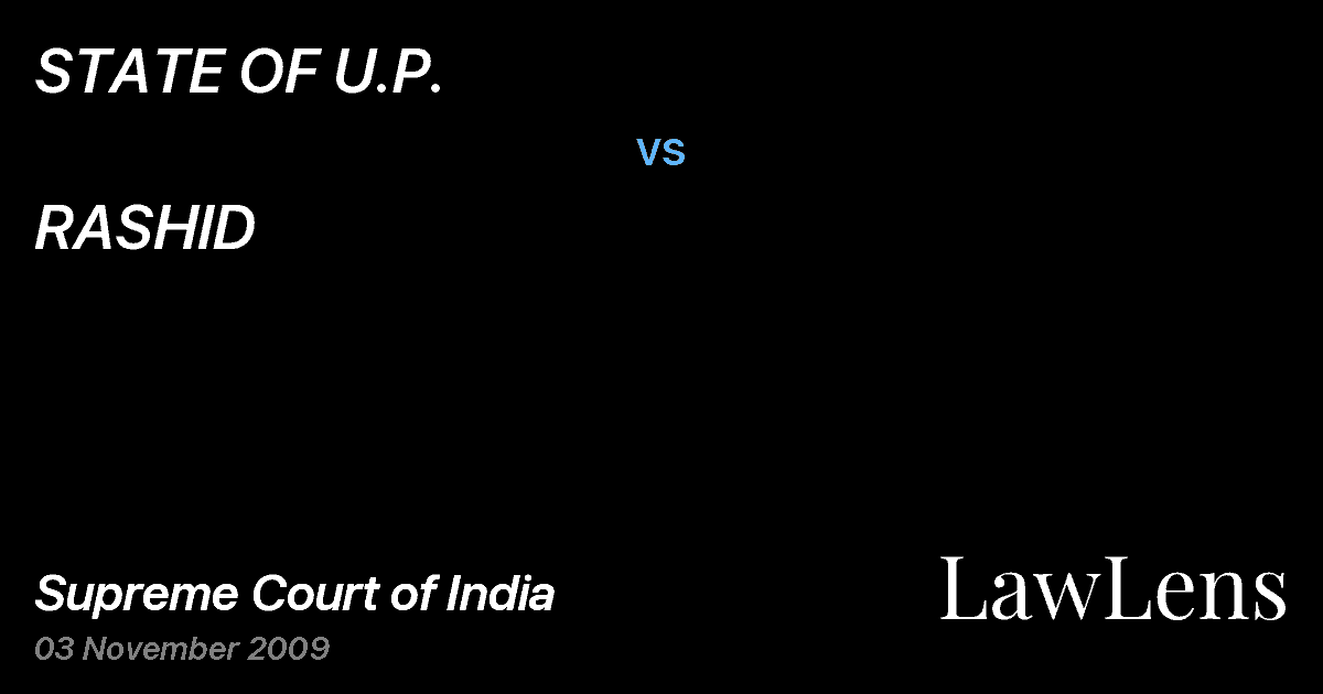 Preview image for STATE OF U.P. vs. RASHID