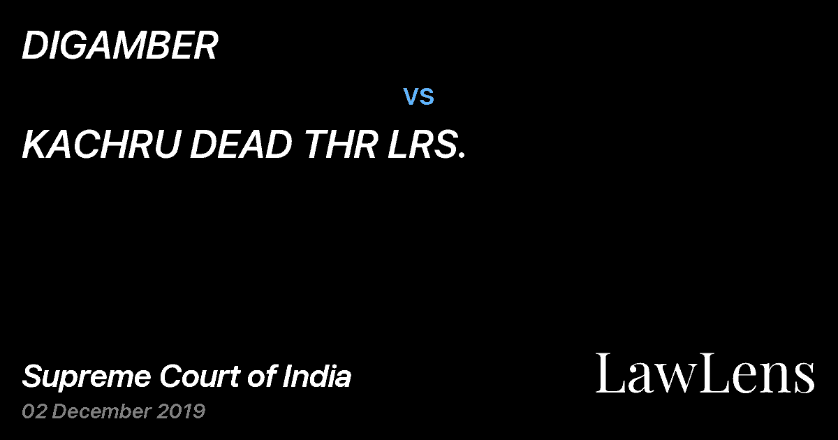 Preview image for DIGAMBER vs. KACHRU DEAD THR LRS.