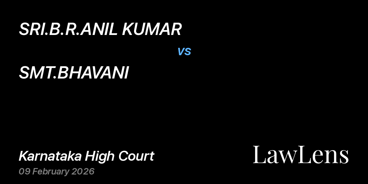 Preview image for SRI.B.R.ANIL KUMAR vs. SMT.BHAVANI