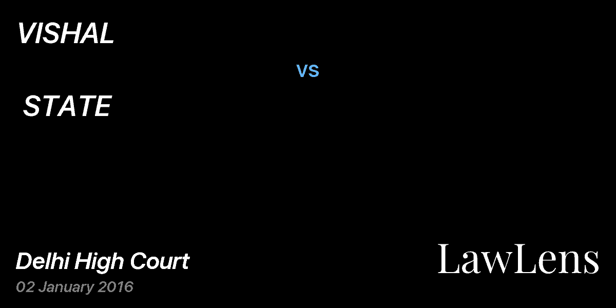 Preview image for VISHAL  vs.  STATE