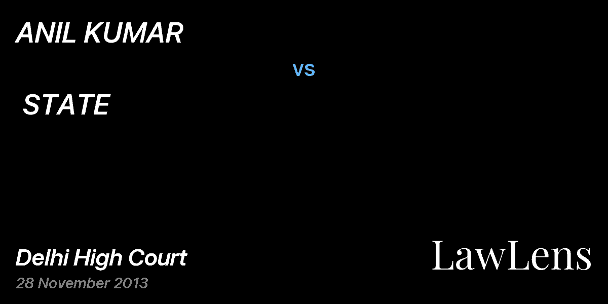 Preview image for ANIL KUMAR  vs.  STATE