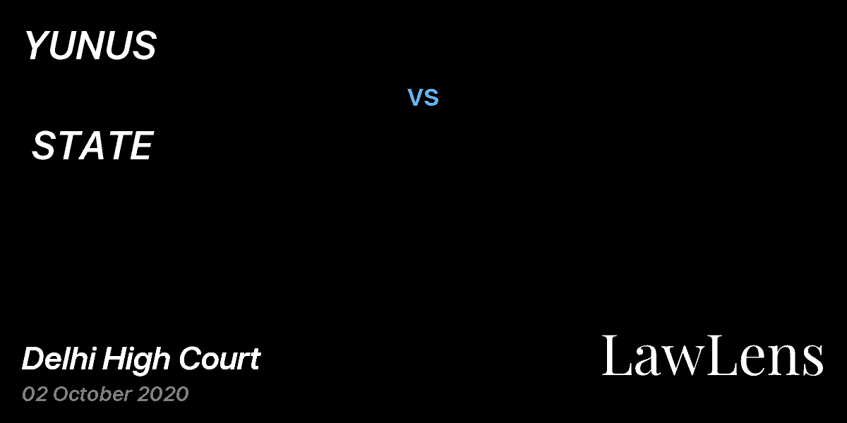 Preview image for YUNUS  vs.  STATE