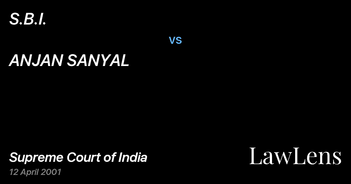 Preview image for S.B.I. vs. ANJAN SANYAL