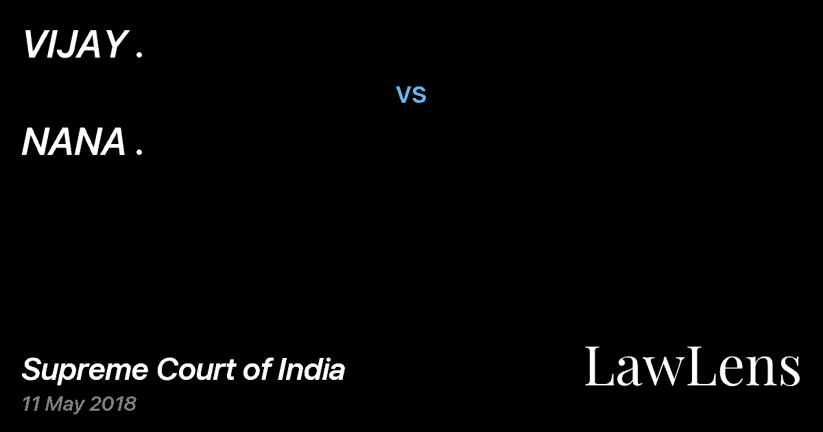 Preview image for VIJAY . vs. NANA .