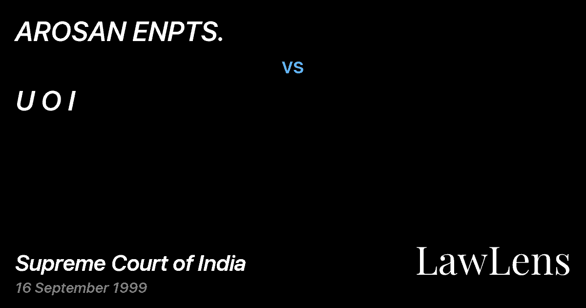 Preview image for AROSAN ENPTS. vs. U O I