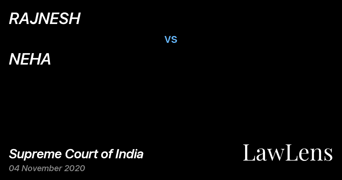 Preview image for RAJNESH vs. NEHA