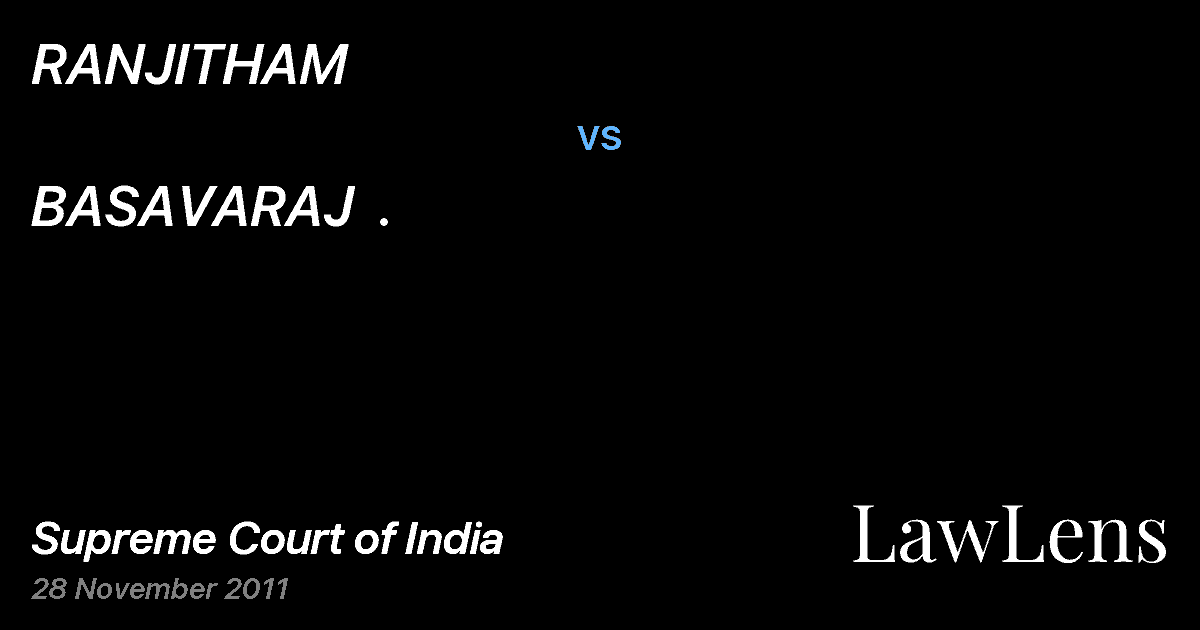 Preview image for RANJITHAM vs. BASAVARAJ  .