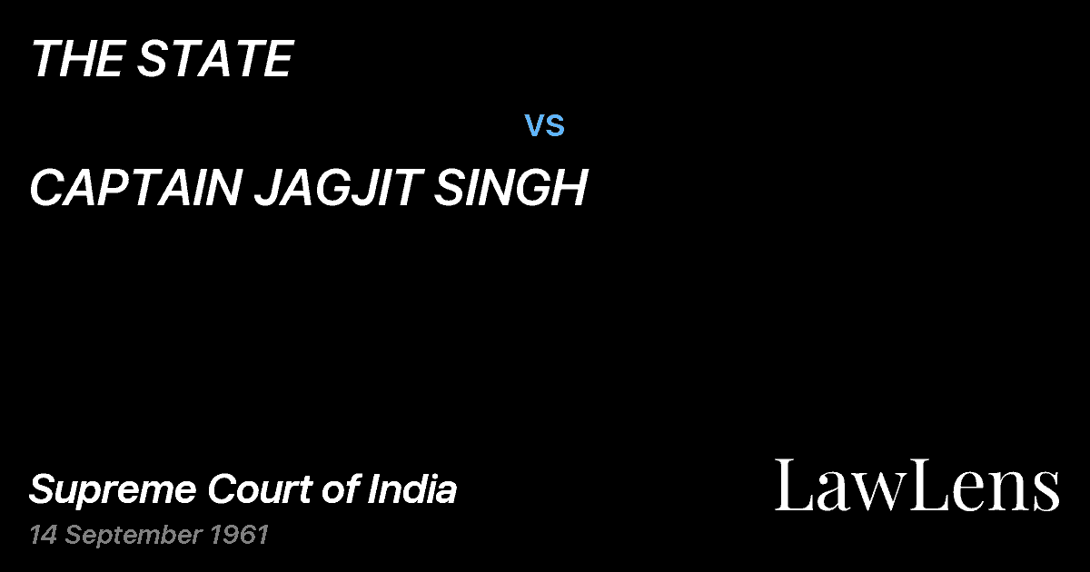 Preview image for THE STATE vs. CAPTAIN JAGJIT SINGH