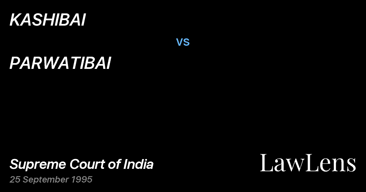 Preview image for KASHIBAI vs. PARWATIBAI