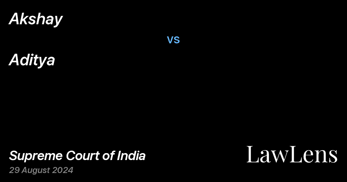 Preview image for AKSHAY vs. ADITYA