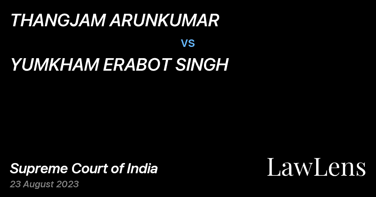 Preview image for THANGJAM ARUNKUMAR vs. YUMKHAM ERABOT SINGH