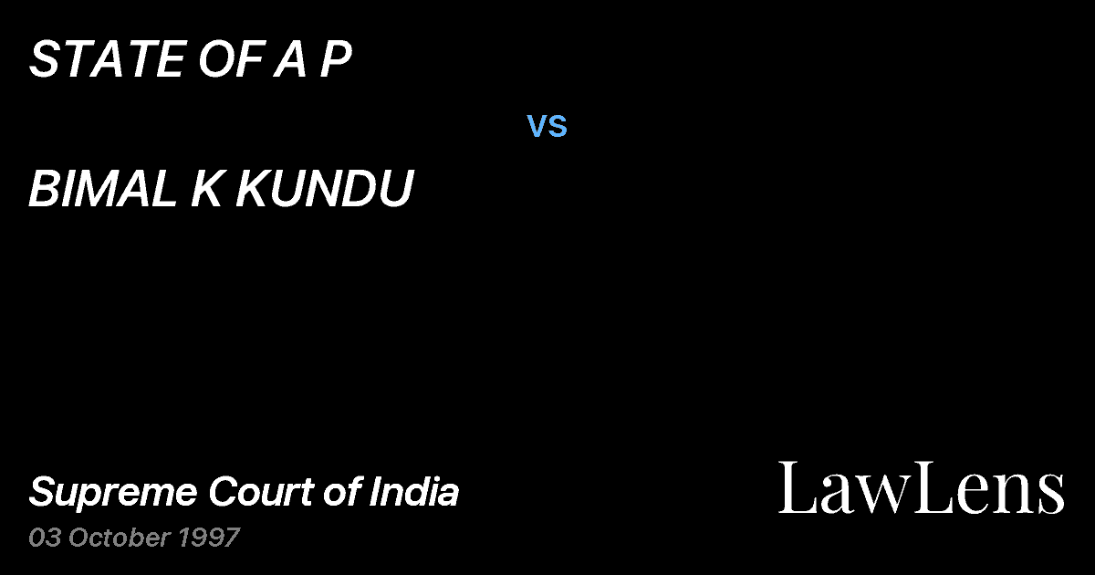 Preview image for STATE OF A P vs. BIMAL K KUNDU