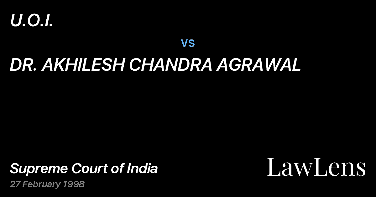 Preview image for U.O.I. vs. DR. AKHILESH CHANDRA AGRAWAL