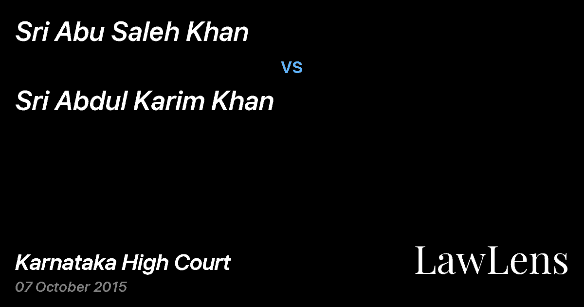 Preview image for Sri Abu Saleh Khan vs. Sri Abdul Karim Khan