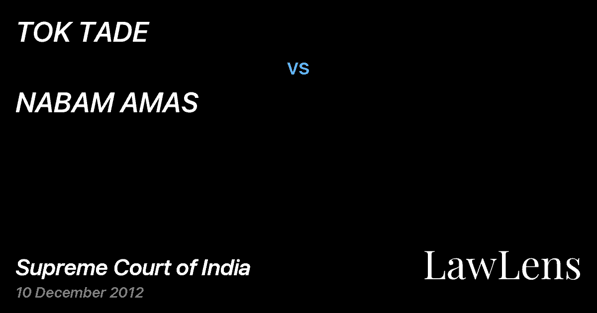 Preview image for TOK TADE vs. NABAM AMAS