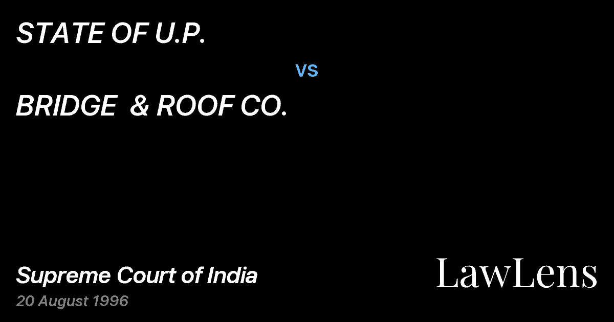 Preview image for STATE OF U.P. vs. BRIDGE  & ROOF CO.