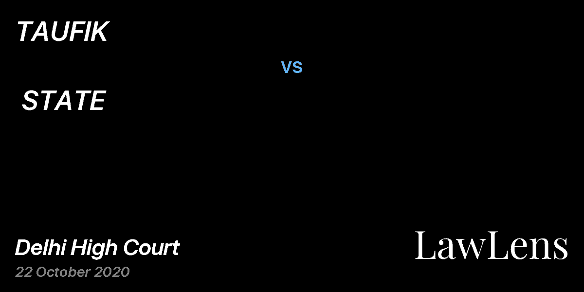 Preview image for TAUFIK vs. STATE