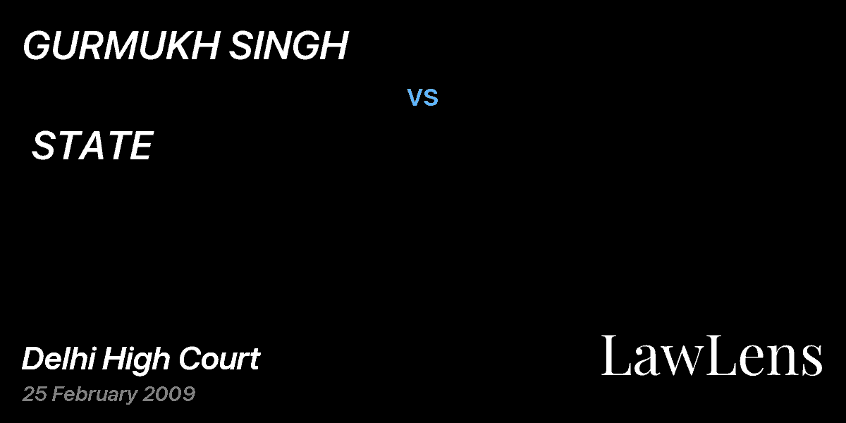 Preview image for GURMUKH SINGH vs. STATE