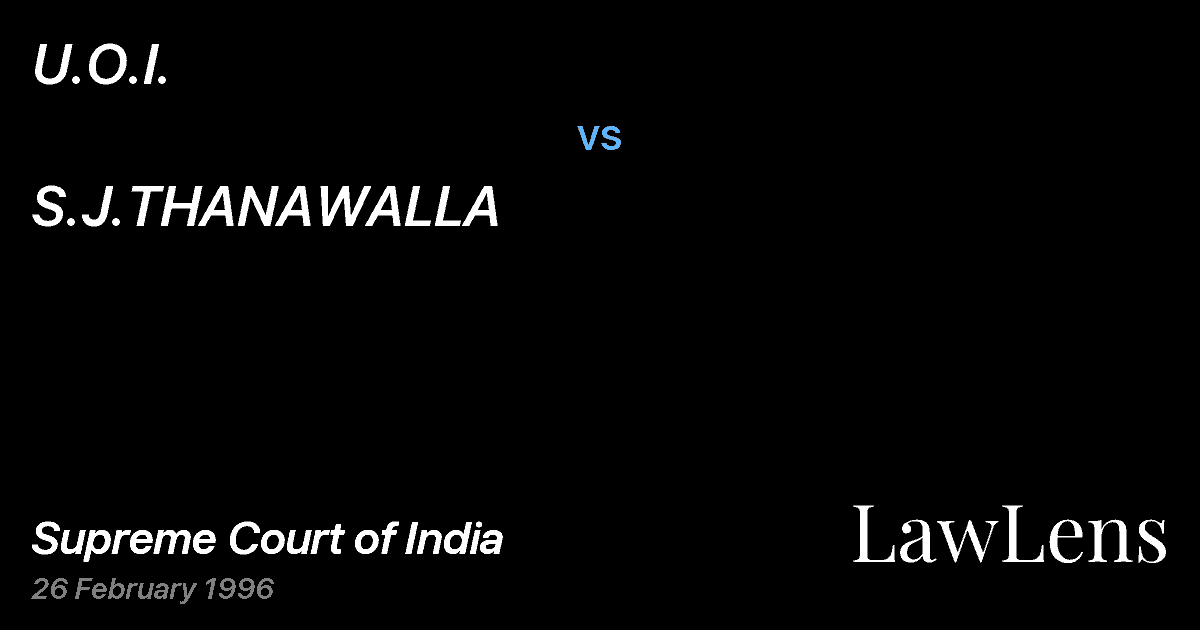 Preview image for U.O.I. vs. S.J.THANAWALLA