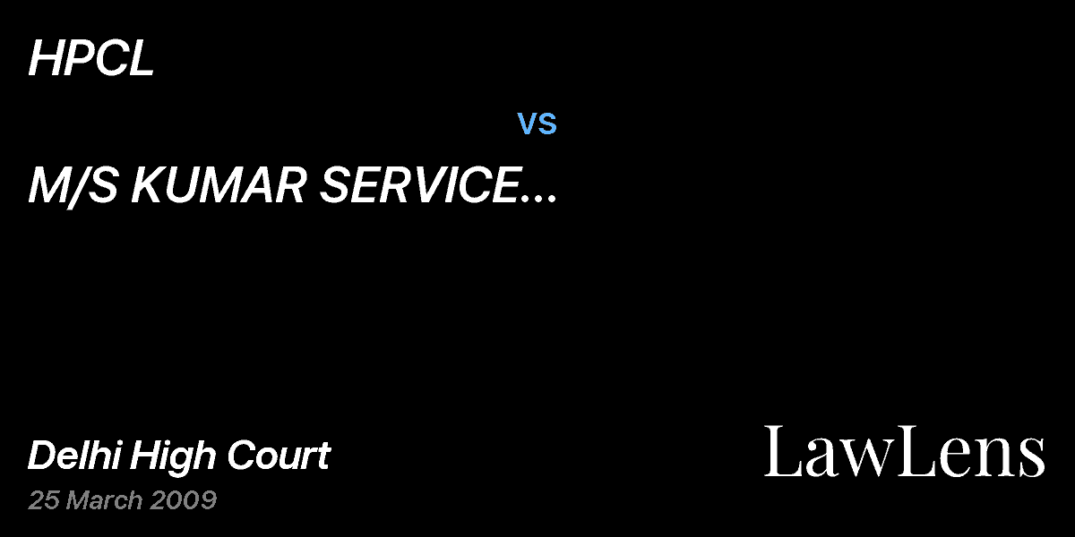 Preview image for HPCL vs. M/S KUMAR SERVICE STATION