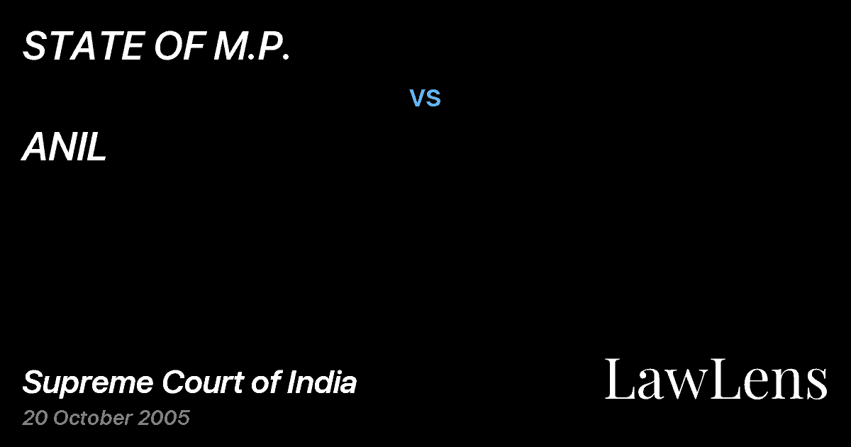 Preview image for STATE OF M.P. vs. ANIL