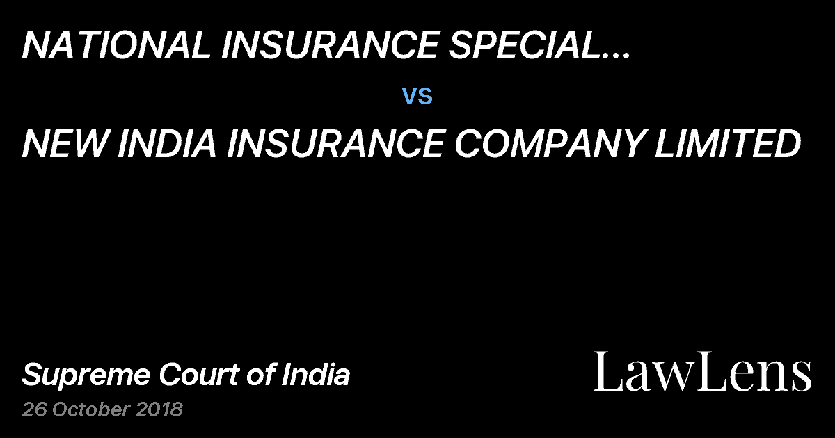 Preview image for NATIONAL INSURANCE SPECIAL VOLUNTARY RETIRED/ RETIRED EMPLOYEES ASSOCIATION vs. NEW INDIA INSURANCE COMPANY LIMITED