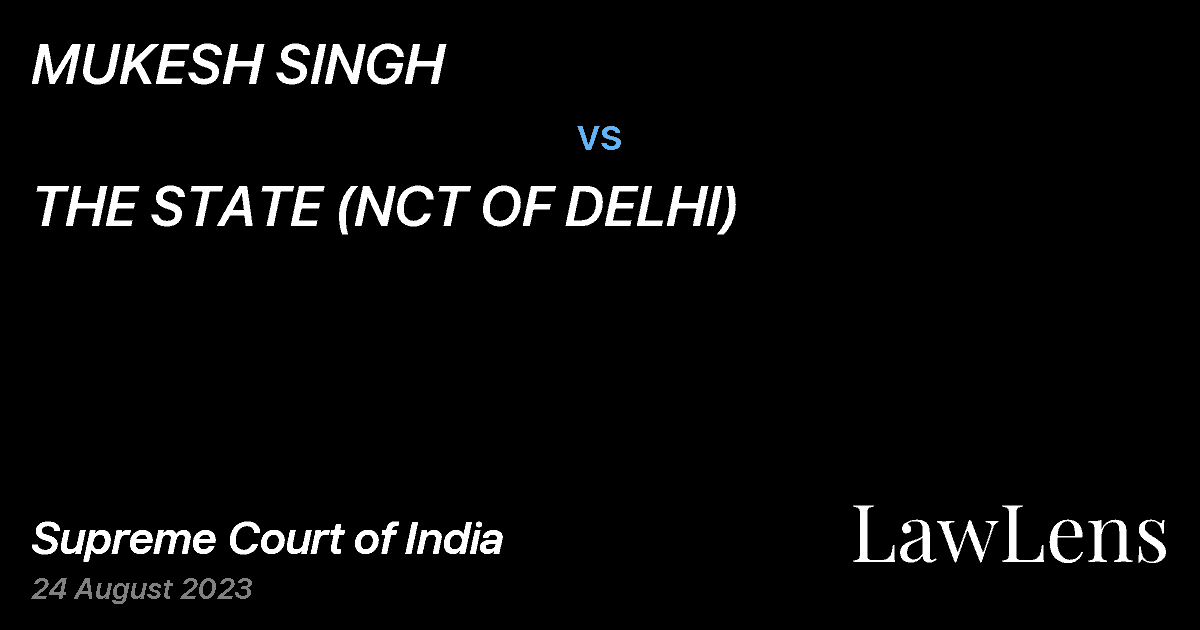 Preview image for MUKESH SINGH vs. THE STATE (NCT OF DELHI)