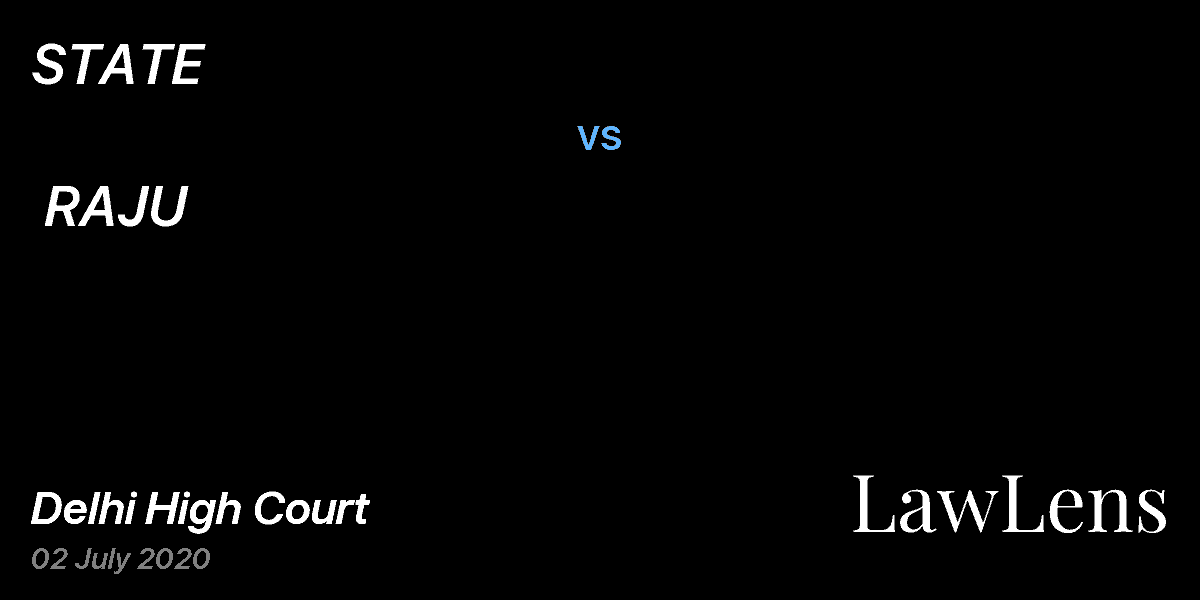 Preview image for STATE vs. RAJU