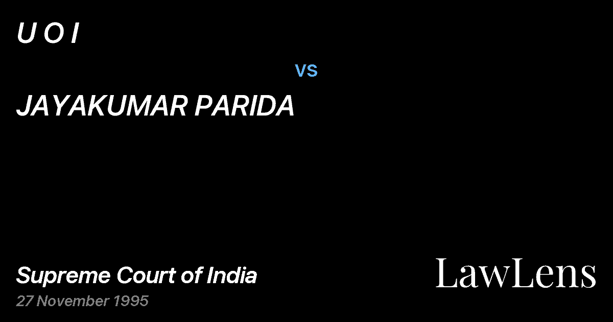 Preview image for U O I vs. JAYAKUMAR PARIDA