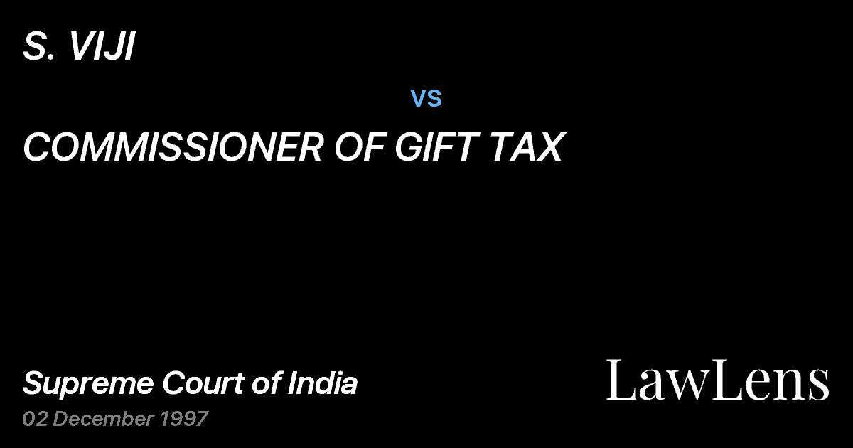 Preview image for S. VIJI vs. COMMISSIONER OF GIFT TAX
