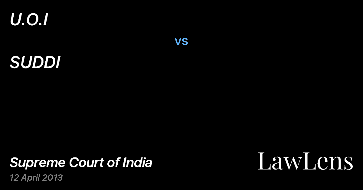 Preview image for U.O.I vs. SUDDI