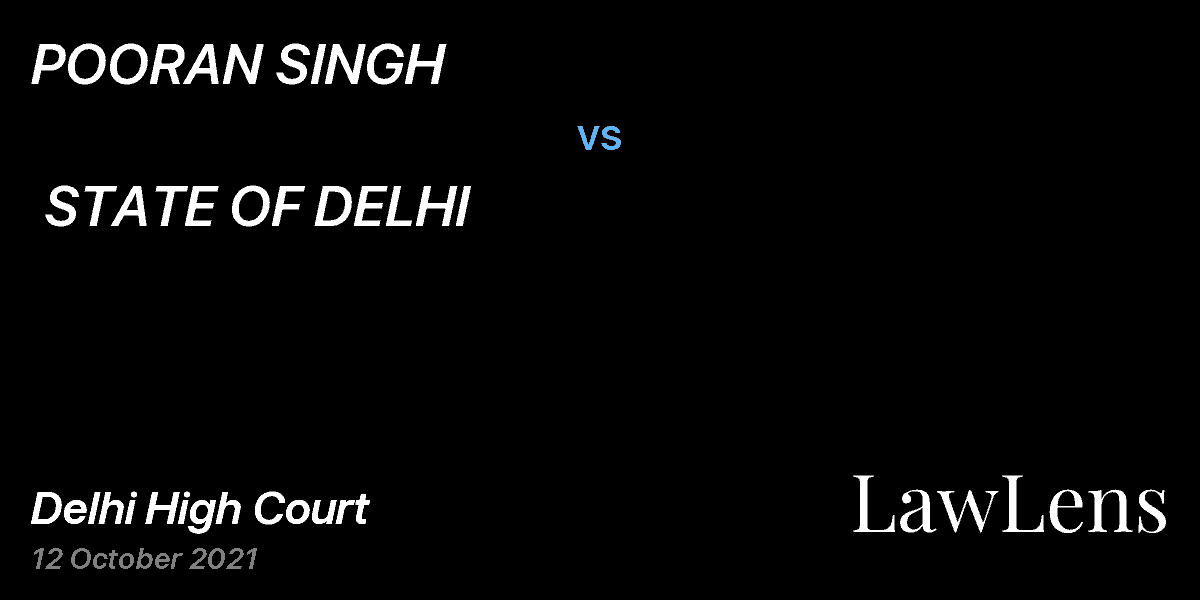 Preview image for POORAN SINGH  vs.  STATE OF DELHI