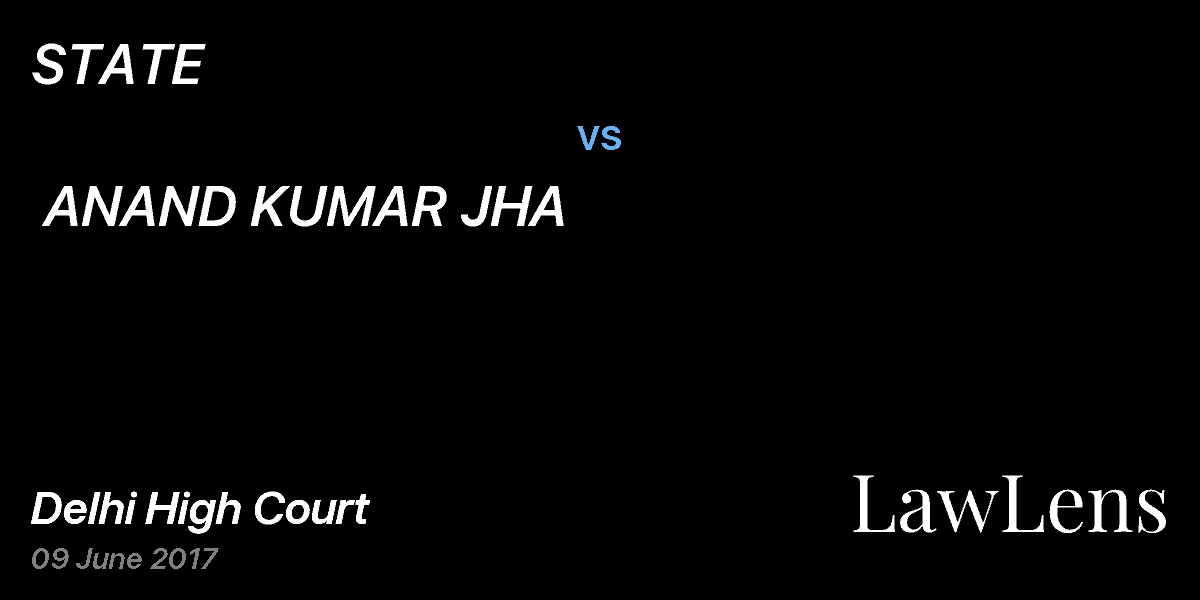 Preview image for STATE vs. ANAND KUMAR JHA