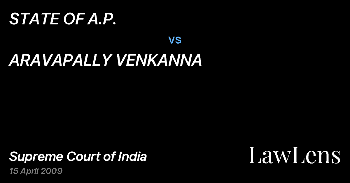 Preview image for STATE OF A.P. vs. ARAVAPALLY VENKANNA