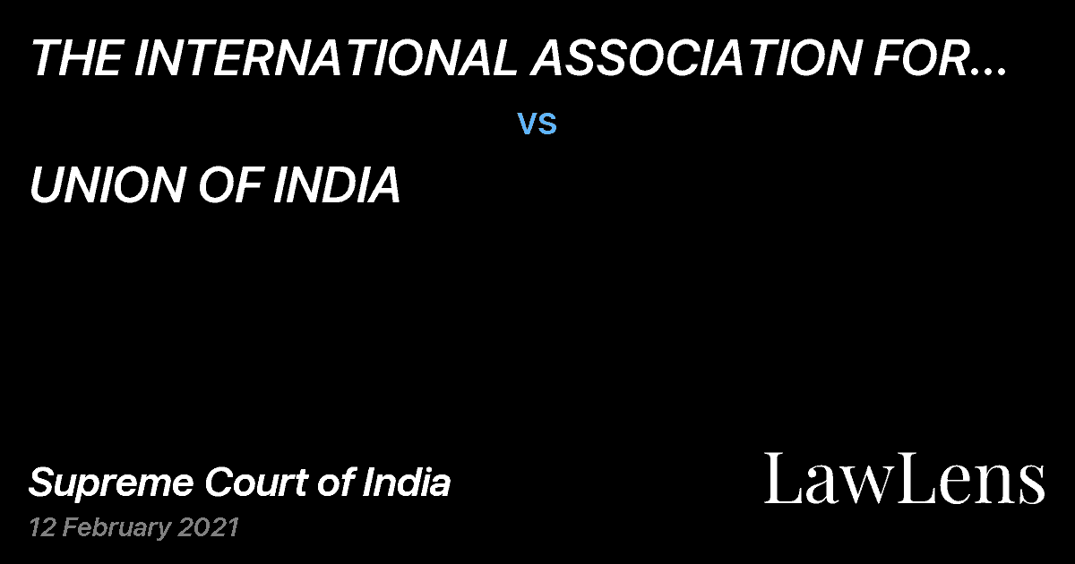 Preview image for THE INTERNATIONAL ASSOCIATION FOR PROTECTION OF INTELLECTUAL PROPERTY (INDIA GROUP) vs. UNION OF INDIA