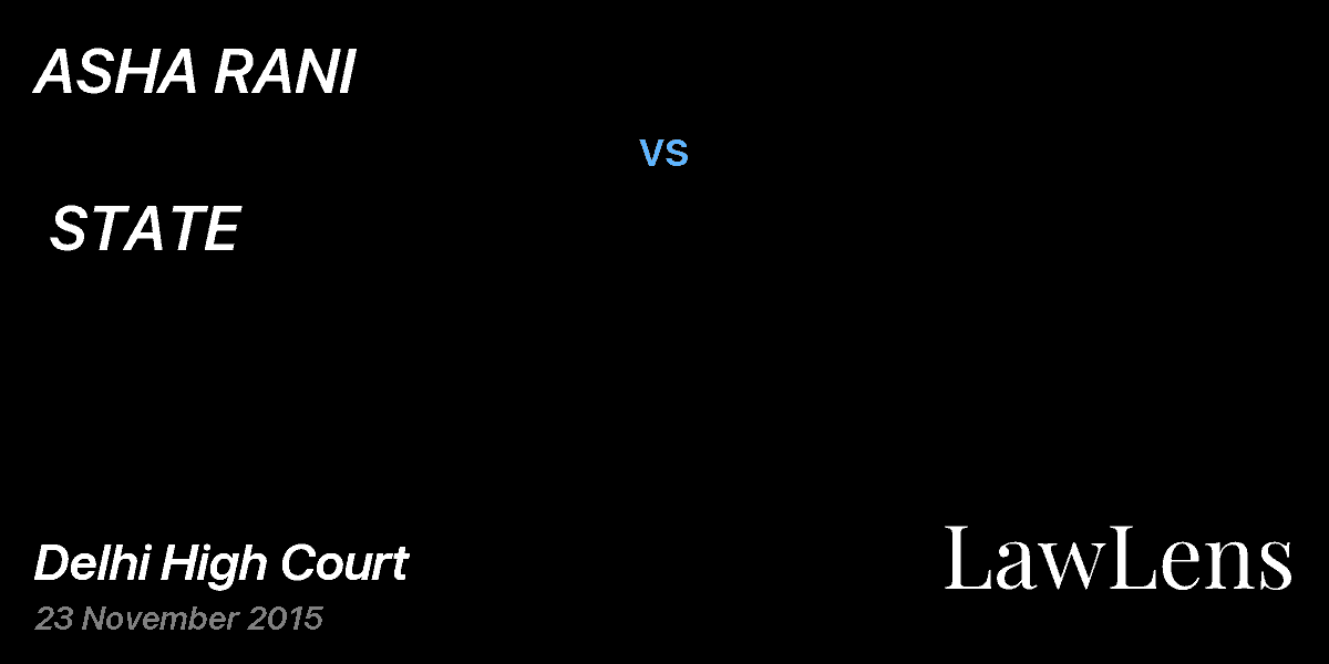 Preview image for ASHA RANI  vs.  STATE